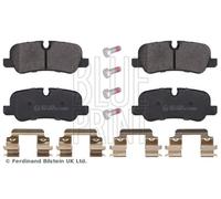 Brake Pads Set fits RANGE ROVER SPORT L320 5.0 Rear 09 to 13 Blue Print LR010664