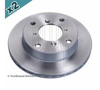 Blueprint ADK84308 Brake Disc Front Fits Subaru Justy Suzuki Alto Cappuccino