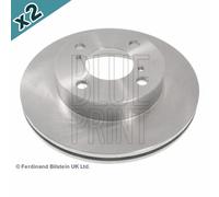 Blueprint ADK84332 Brake Disc Front Coated Fits Nissan Pixo Suzuki Alto