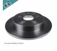 Blueprint ADK84343 Brake Disc Rear Coated 278mm Diameter Fits Suzuki Kizashi
