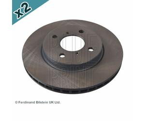 Blueprint ADK84349 Brake Disc Front Coated 252mm Outer Diameter For Suzuki Swift