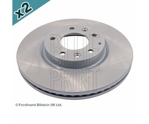 Blueprint ADM543109 Brake Disc Front Coated 299mm Outer Diameter Fits Mazda 6