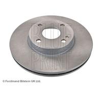 Blue Print Pair of Brake Disc Rotors ADM54348 Internally Vented, Painted Front