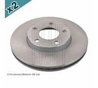 Blueprint ADM54368 Brake Disc Front Coated Fits Ford Maverick Mazda Tribute