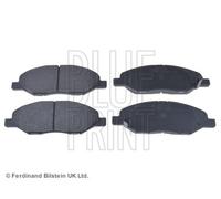 Brake Pads Set fits NISSAN CUBE Z11 1.5 Front 03 to 08 HR15DE Blue Print Quality