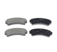 Brake Pads Set fits NISSAN SUNNY 1.8 Rear 89 to 91 CA18DE Blue Print D406M15A85