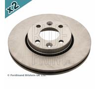 Blueprint ADN143112 Brake Disc Front Fits Dacia Logan Logan MCV Nissan Renault