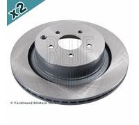 Blueprint ADN143161 Brake Disc Rear Coated Fits Infiniti FX M Q50 Q70 QX70