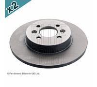 Blueprint ADR164318 Brake Disc Rear Coated 280mm Diameter Fits Renault Kangoo