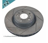 Blueprint ADR164340 Brake Disc Front Coated 340mm Diameter Fits Renault Megane