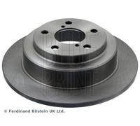 2x Brake Discs Pair Solid fits SUBARU LEGACY BD, BG, BG9 2.5 Rear 96 to 99 EJ25D