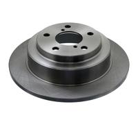 2x Brake Discs Pair Solid fits SUBARU LEGACY BD, BG, BG9 2.5 Rear 96 to 99 EJ25D
