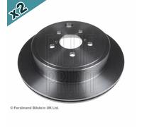 Blueprint ADS74340 Brake Disc Rear Fits Subaru Brz Legacy Outback Toyota GR 86