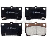 Brake pads Rear Axle ADT342156 BLUE PRINT for LEXUS IS II GS IS C