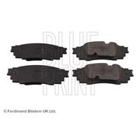 Blueprint ADT342220 Brake Pad Set Rear 121mm Length 43mm Width Fits Lexus RX