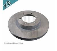 Blueprint ADT343161 Brake Disc Front Coated Fits Toyota LandCruiser Prado