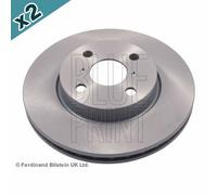 Blueprint ADT343205 Brake Disc Front Fits Daihatsu Charade Toyota Yaris