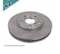Blueprint ADT34375 Brake Disc Front Coated 275mm Outer Diameter Fits Toyota MR2