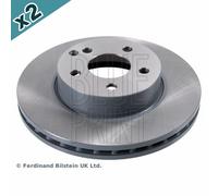 Blueprint ADU174306 Brake Disc Front Fits Mercedes-Benz C-Class E-Class SLC SLK