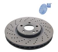2x Brake disc Front Axle perforated/vented ADU1743104 BLUE PRINT