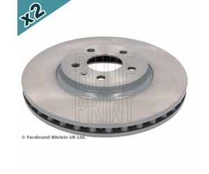 Blueprint ADV184312 Brake Disc Front Coated Fits Audi A4 A4 Allroad A5 Q5