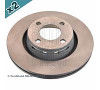 Blueprint ADV184387 Brake Disc Front Coated Fits Audi 80 Cabriolet Coupe