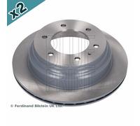 Blueprint ADZ94313 Brake Disc Rear Fits Isuzu Trooper Wizard Opel Vauxhall