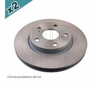 Blueprint Brake Disc Front Coated 275mm Diameter Fits Toyota Auris Corolla