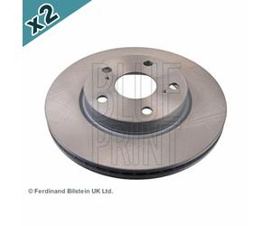 Blueprint Brake Disc Front Coated 275mm Diameter Fits Toyota Auris Corolla