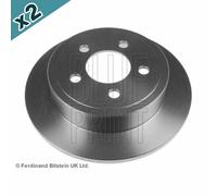 Blueprint Brake Disc Rear Coated 285mm Diameter Fits Jeep Cherokee Wrangler