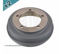 Blueprint Brake Drum Rear 290mm Diameter Fits Ford Transit Transit Tourneo