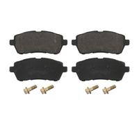 Blueprint Brake Pad Set Front 126mm Length With Bolts/Screws Fits Ford Fiesta