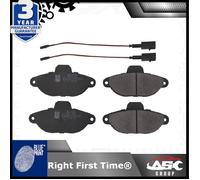 BluePrint Brake Pad Set - Front - fits 500, Cinquecento, Panda, Punto, Seicento