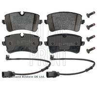Blueprint Brake Pad Set Rear 116mm Length With Bolts/Screws Fits Audi A8