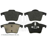Blueprint Brake Pad Set Rear 123mm Length With Piston Clip Fits Volvo XC90