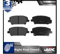 BluePrint Brake Pad Set - Rear - fits Honda Civic, Civic Vlll 2006-2011