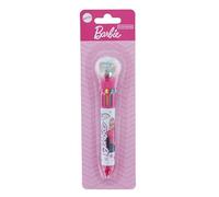 Blueprint Collections Barbie Multi Colour Pen Set | Writing & Colouring Pens | Novelty Stationery for Girls | Back to School Supplies