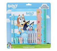 Bluey Stick & Stamp Set | Fun Colouring & Stationery Kit | Fun Arts & Crafts Set | Bluey Toys & Gifts