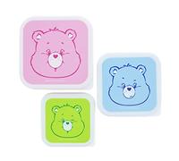 Blueprint Collections Care Bears Storage Pots | Set of 3 Cute Storage Tubs | Kids Organizers for Toys & Stationery | Care Bears Gifts