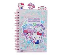 Blueprint Collections Hello Kitty A5 Notebook | Cute Notebook Featuring Kuromi, Cinnamoroll & My Melody | 96 Pages Spiral Bound Writing Pad | Hello Kitty Gifts, Stationery & Accessories