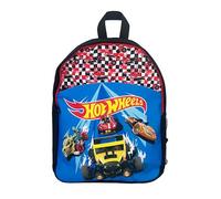 Blueprint Collections Hot Wheels Backpack for Boys (35.5cm) | Kids School Bag with Adjustable Straps | Hot Wheels Accessories | Back to School Rucksack