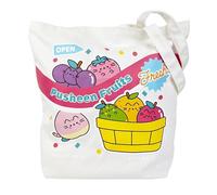 Blueprint Collections Pusheen Canvas Tote Bag | 35 x 36cm Book & Beach Bag | Reusable Shopper | Cute Kawaii Tote | Pusheen Gifts & Stationery