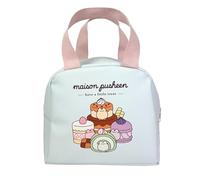 Blueprint Collections Pusheen Lunch Bag | Cute Kawaii Lunch Tote for Girls | Insulated Food Bag for School or Work | Pusheen Gifts