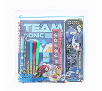 Blueprint Collections Sonic Bumper Stationery Set | Sonic the Hedgehog School Supplies | Complete School Supply Set for Kids & Teens | Sonic Stationery & Gifts