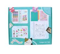 Blueprint Collections Squishmallows Large Art Set | Mega Colouring & Stationery Kit | Drawing & Craft Supplies for Kids | Squishmallows Gifts & Activity Set