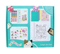 Blueprint Collections Squishmallows Large Art Set | Mega Colouring & Stationery Set | Kids Craft & Drawing Kit | Squishmallows Gifts & School Supplies