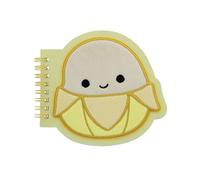 Blueprint Collections Squishmallows Mini Plush Notebook | Cute Shaped Spiral Notepad | Soft Cover Writing Pad | Squishmallow Stationery & Gifts for Kids