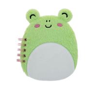 Blueprint Collections Squishmallows Plush Notepad | Soft Shaped Notebook with Furry Cover & 80 Lined Pages | Cute Writing Pad for Notes & Lists | Official Squishmallows Stationery & Gifts