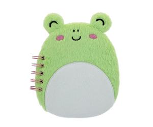 Blueprint Collections Squishmallows Plush Notepad | Soft Shaped Notebook with Furry Cover & 80 Lined Pages | Cute Writing Pad for Notes & Lists | Official Squishmallows Stationery & Gifts