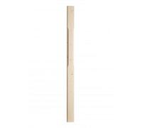 Blueprint Joinery Ltd Cambridge Chamfered Pine Half Newel Post (H) 1500mm (W) 90mm (D) 43mm